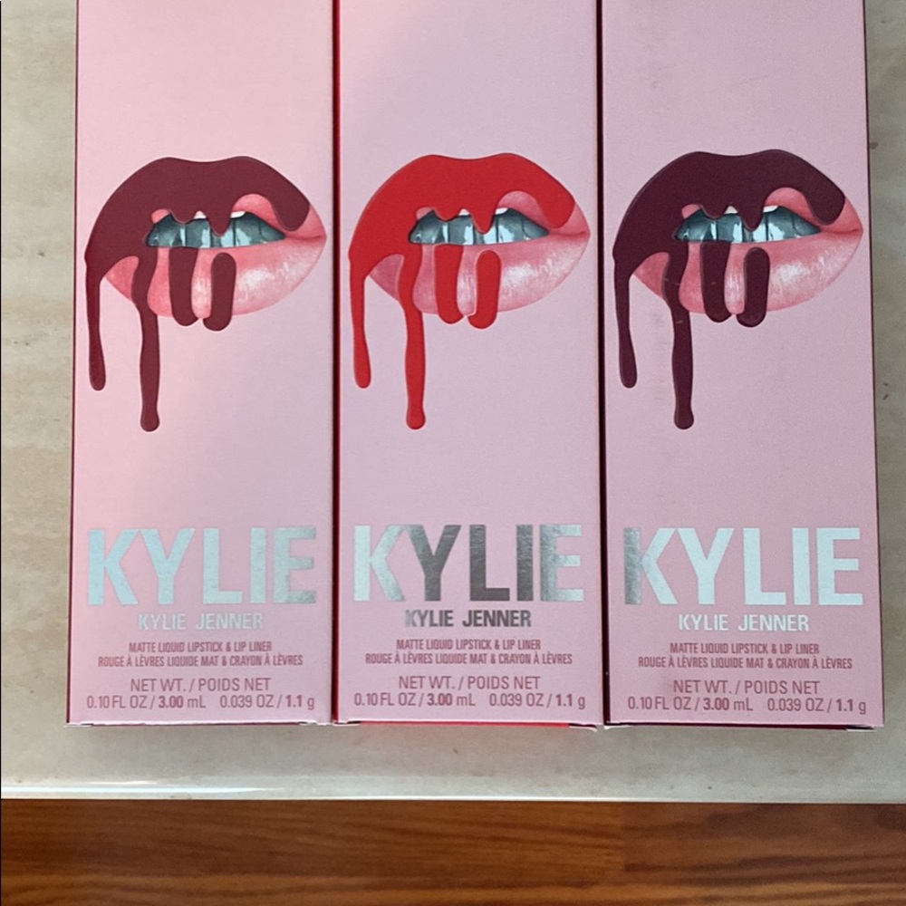 Lip kit brand new. Paid $29 for each lip kit. Total of $87 without tax.